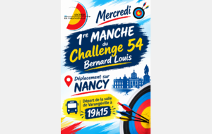 1ere Manche du Challenge 54 Bernard LOUIS